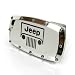 Jeep Grille Logo Engraved Billet Hitch Cover