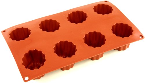 World Cuisine Non-Stick Silicone Mold Cannele