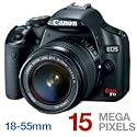 Canon EOS Rebel T1i 15.1 MP CMOS Digital SLR Camera with 3-Inch LCD and EF-S 18-55mm f/3.5-5.6 IS Lens