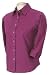 Three-Quarter Sleeve Stretch Poplin Blouse