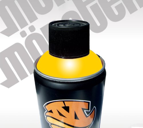 Yellow Spray paint Beijing Yellow Monstercolors Classic Range Aerosol