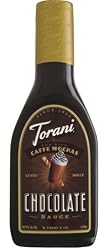 Torani Original Mocha Sauce, Chocolate, 16.5-Ounce Bottles (Pack of 6)