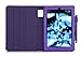 Kindle Fire HD 7 2014 Case, roocase Dual View 2014 Fire HD 7 Folio Case with Sleep/Wake Smart Cover with Multi-Viewing Stand for Amazon Kindle Fire HD 7 Tablet (4th Generation - 2014 Model), Purple