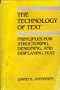 Technology of Text: Principles for Structuring, Designing, and Displaying Text (Volume 1)