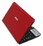 MSI 10インチワイド液晶ネットブック Netbook U123 ブリリアントレッド U123-RD U123-RDの口コミ（クチコミ）
