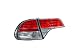 06-08 HONDA CIVIC ( 4-DOOR 4DR SEDAN ) / 06-07 HONDA CIVIC (4DR, HYBRID) ALTEZZA TAIL LIGHTS ( OUTER AND INNER LAMPS ) - EURO TITANIUM RED CLEAR STYLE (DEPO-US) PAIR 07