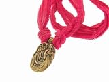 L'Ange Pendant in Bronze by Catherine Michiels