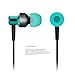 Earphone, iRAG® RLaB EXT3000A Premium Earbud with Volume Slider & Microphone Stereo, Noise Isolating Headphone Headset - Made for iPhone | iPod | iPad | Android Smartphone | MP3 Player | Tablet | Laptop | Macbook (Green/Black)