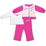 Harley Davidson Infants 3-piece Fleece and Tee Set