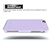 iPhone 6 Plus Case, Team Luxury_Clarity Series Purple Ultra Defender Protective Case for Apple iPhone 6 Plus / iPhone 6S Plus - Lavender/ Gray