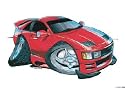 NISSAN 300ZX KOOLART image ceramic mug 1326
