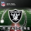 OAKLAND RAIDERS 2010 NFL Daily Desk 5" x 5" BOX CALENDAR