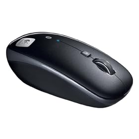 Logitech - Bluetooth Mouse M555b - Souris sans-fil - Bluetooth - D�filement ultra-rapide - Suivi laser - Noir