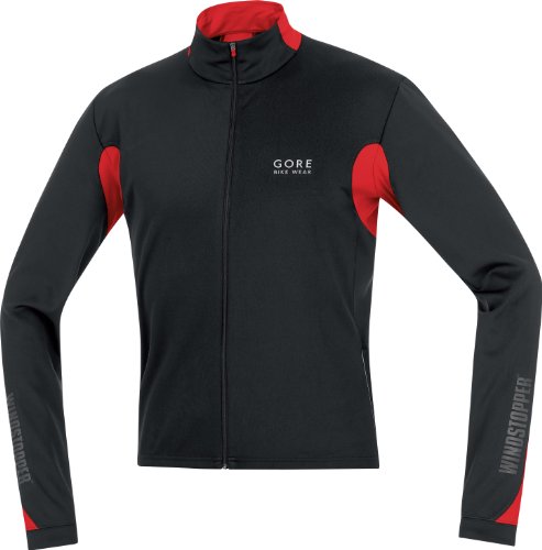 GORE BIKE WEAR Herren Trikot OZON LONG, black/red, L, SWOZON993509 Preisvergleich