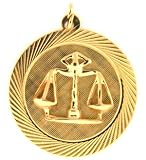 Libra, 14K Gold Charm
