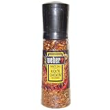 Weber Grind'n Grill (Shaker Grinder Bottle) Kick'n Chicken Seasoning * Net Weight 6.0 oz