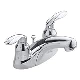 KOHLER K-15241-4-CP Coralais Centerset Lavatory Faucet, Polished Chrome