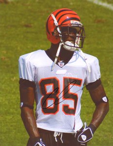 Chad Johnson Signed Cincinnati Bengals 8x10 Photo