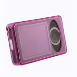 MICROSOFT Purple Crystal Hard Case Cover with Belt Clip / Back Stand / Lanyard for Microsoft Zune 30GB
