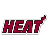 Miami Heat NBA Basketball sticker 7" x 3"