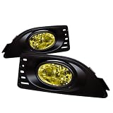 05-06 Acura RSX Yellow Fog Lights with Wiring & Switch Kit by Luminx Lighting