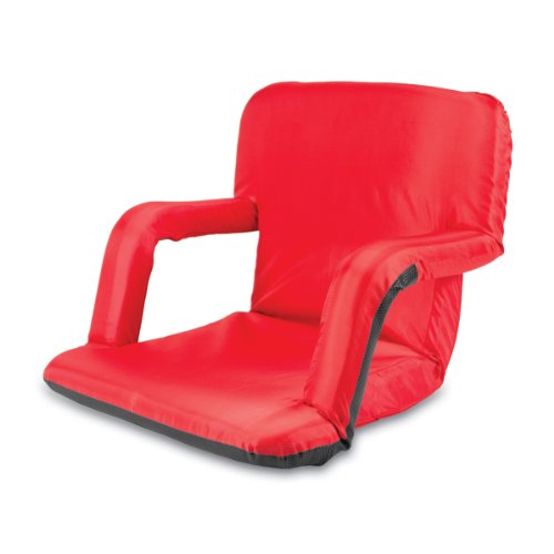 Picnic Time Portable Ventura Reclining Seat (Red) From
