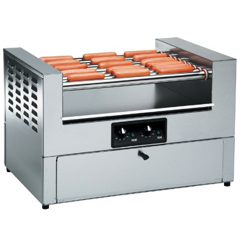 Gold Medal 8323 36 Hot Dog Grill w/ Bun Cabinet