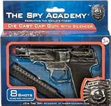 from Halsall The Spy Academy Die-Cast Cap Pistol With Silencer