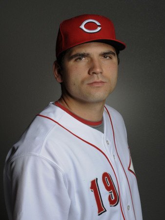 Cincinnati Reds Photo Day, GOODYEAR, AZ - FEBRUARY 20: Joey Votto Photographic Poster Print by Rob Tringali, 18x24