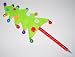 Two's Company Cupcakes & Cartwheels- Jingle Bell Christmas Tree Ballpoint Pen, Light ...