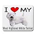 terrier22 - I Love My West Highland White Terrier Mouse