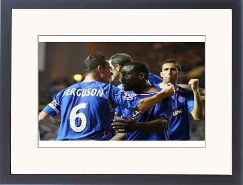Framed Prints of Soccer - Champions League - Game One - Rangers v VfB Stuttgart - Group E- Ibrox from Rangers