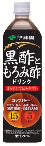 (お徳用ボックス)黒酢ともろみ酢 900ｇ×12本