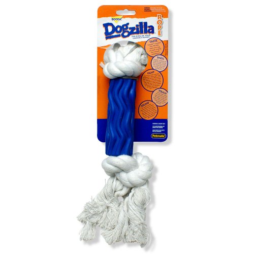 More image Petmate Dogzilla Rope Dog Toy Swirl, Medium