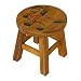 Handmade Happy Puppy Design Stool