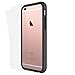 iPhone 6s Case, RhinoShield [CrashGuard] 11 ft Shock Absorption Thin Bumper Case with Lifetime Warranty & FREE Back Transparent Skin. Slim Heavy Duty Protection. Also for iPhone 6 - Charcoal Black