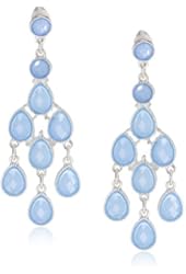 Pastel Lucite Chandelier Earrings