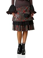 IAN MOSH Falda Follett (Gris Oscuro)