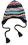 Isotoner Women's Hip Fairisle Knit Heidi Hat,Black,One Size