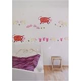 Farm Animals Wall Sticker French repositionable removable