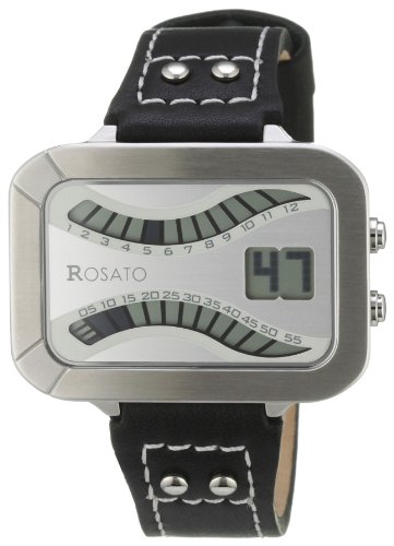 Rosato Damen-Armbanduhr Matrix XII Wave Silver-Black Digital Quarz R668 Preisvergleich
