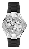 Guess Prism Silicon Bracelet Swarovski Ladies Watch I11040L1