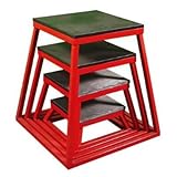 Ader Red Plyometric Platform Box (12" Red)