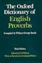 The Oxford Dictionary of English Proverbs