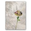 Baby Zinnia Fairy Combo 2 - 5" x 7" Vellum Overlay Greeting Card