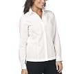 Mossimo® Black: Long-Sleeve Button Front Shirt-White