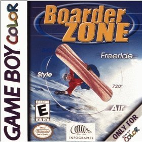 BOARDER ZONE: Game Boy Color Used