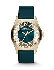 Marc by Marc Jacobs MBM1275 Skeleton Teal with Gold Face Ladies Watch
