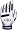 Easton Typhoon Batting Glove White/Navy - Small