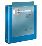 41 zSwJmAkL. SL160  TOPS Cardinal BasicValue ClearVue Round Ring Binder, 2 Inch, Blue,